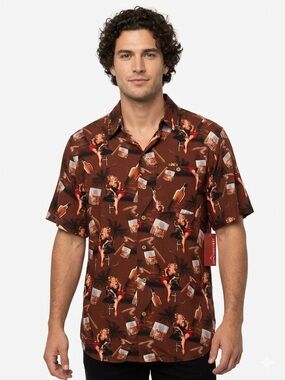 Junction West Rockabilly Shirt. Men’s size L NWT’S